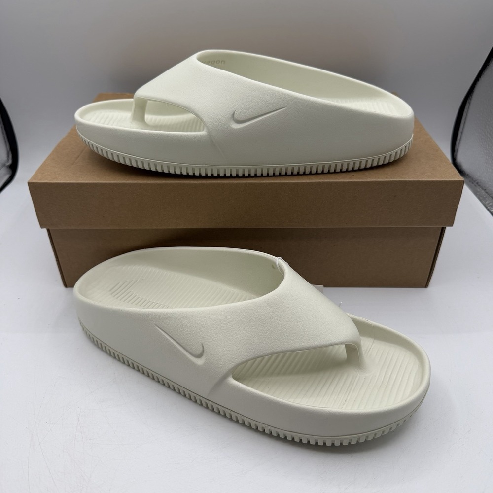Nike Calm Flip Flop‎ Womens Size 9 Sea Glass Slides Thong Sandals FD4115-003